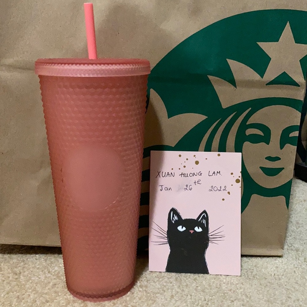 Pink Lemonade Studded - Starbucks Venti Size